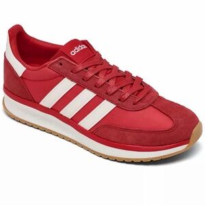 Adidas Crimson and White Trainers